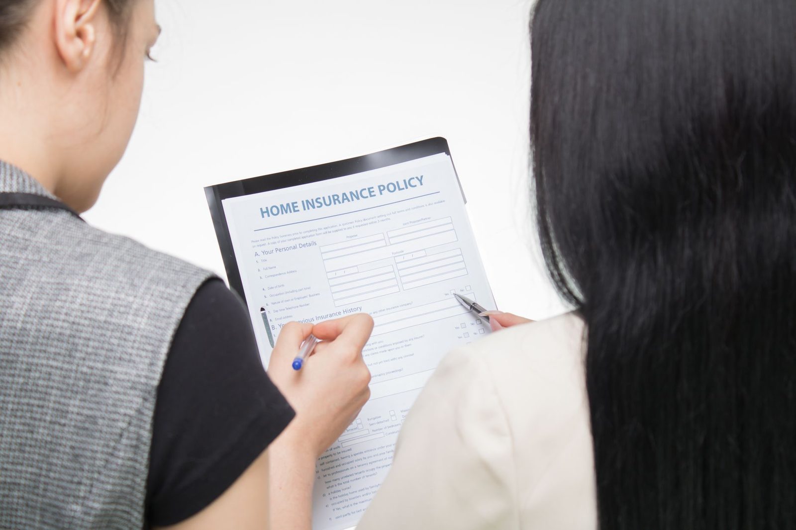 Reviewing a home insurance water damage claim